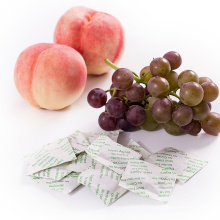 Sachet d&#39;amortisseur de gaz d&#39;éthylène pour des fruits et des légumes dans le petit sac